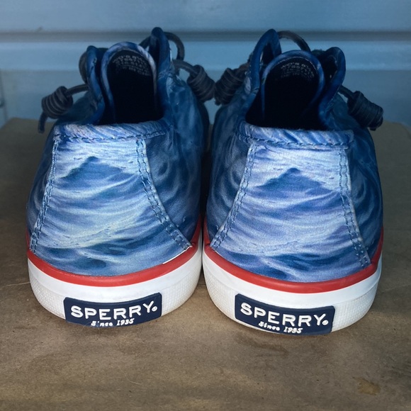 Sperry Seacoast Boat Shoe Womens Size 8.5 Jaws Special Edition Universal Studios - Picture 3 of 6